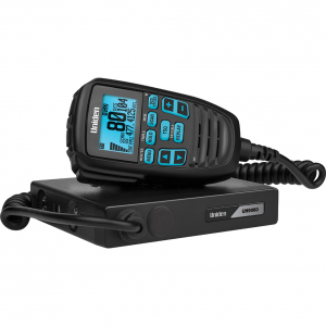 Uniden UH9060 Mini Compact UHF CB Mobile with Remote Speaker with Large LCD with Smart Mic Technology