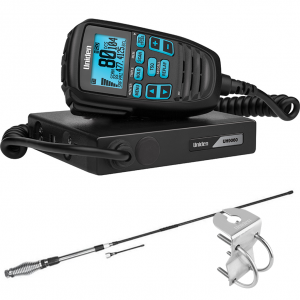 Uniden UH9060 Accessory Pack - Mini Compact UHF CB Mobile with AT880 Antenna & Mount Bracket